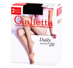 Гольфи Giulietta DAILY 20 gambaletto-daino One Size 2 пари Тілесний