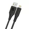 Кабель Promate PowerLink-Ai120 USB to Lightning 2.4А 1.2 м Black (powerlink-ai120.black)