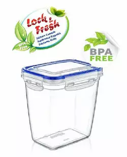 Контейнер харчовий Dunya Plastik Fresh Box з кришкою 2100 мл