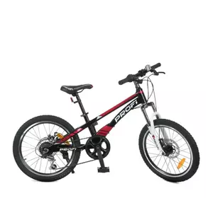 Велосипед дитячий PROF1 LMG20210-3 20 дюймів чорний