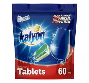 Капсули для посудомийних машин Kalyon Dishwasher Tablets 60 шт (MM00.1052-Т)