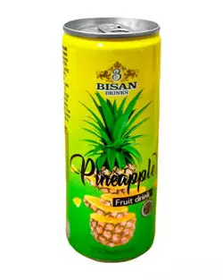 Напій безалкогольний соковмісний BISAN PINEAPPLE 250 мл
