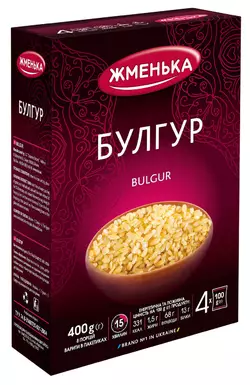 Булгур Жменька в пакетиках для варіння 4шт * 100г