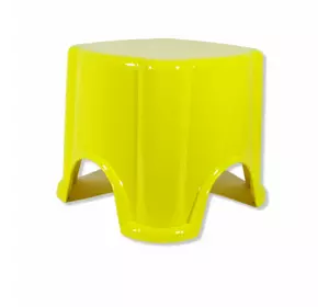 Стілець дитячий пластиковий "Мультики" 25,2х22х20 см «Plastic's Craft» Жовтий
