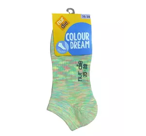 Жіночі кольорові шкарпетки Nur Die р. 35-38 Зелений