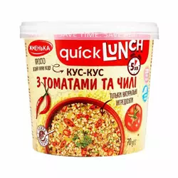 Кус-Кус з томатами і чилі Quick Lunch Жменька 70 г