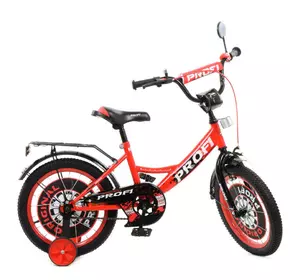 Велосипед дитячий PROF1 Y1646 16 дюймів червоний