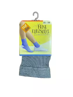 Жіночі шкарпетки Nur Die 611504 суперм'які р. 35-38 Сірий