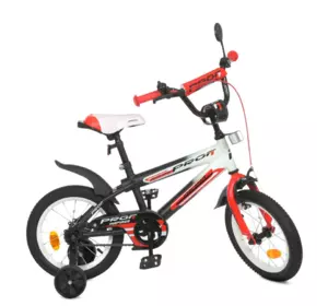 Велосипед дитячий PROF1 Y14325-1 14 дюймів червоний