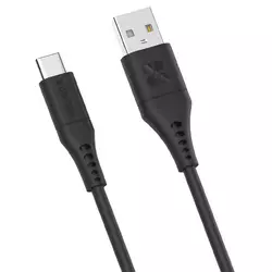 Кабель Promate PowerLink-AC200 USB-A to USB-C 3А 2 м Black (powerlink-ac200.black)