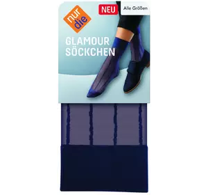 Жіночі шкарпетки Nur Die Glamour One Size Чорний (611127)