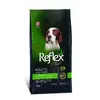 Повноцінний та збалансований сухий корм для собак середніх і великих порід з куркою Reflex Plus 15 кг