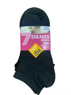 Жіночі шкарпетки Nur Die 487860 7 пар р. 35-38 Чорний