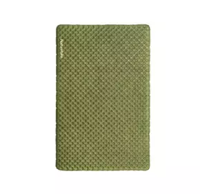 Матрац надувний надлегкий подвійний Naturehike CNH22DZ018, із мішком для надування, прямокутний зелений 196 см