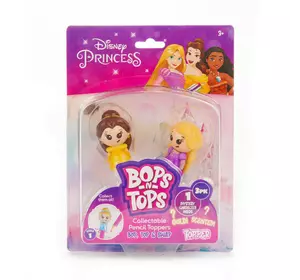 Набір колекційних фігурок-топерів Принцеси Дісней Sambro DSP20-3980-KV-FO серії "Bop n Tops"