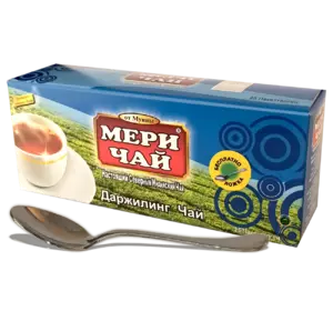 Індійський чорний чай Мері Чай Дарджилінг в пакетиках 25 шт.