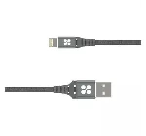 Кабель Promate NerveLink-i USB-Lightning 2.4А 1.2 м Grey (nervelink-i.grey)