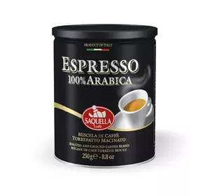 Кава мелена Espresso SAQUELLA 250 г