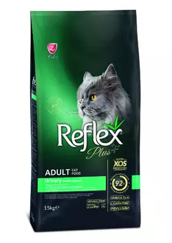 Повноцінний та збалансований сухий корм для котів Урінарі Reflex Plus 15 кг
