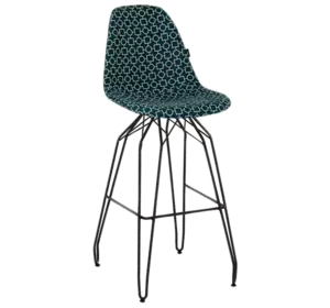 Стілець барний Tilia Eos-M сидіння з тканиною, ніжки металеві фарбовані ARTCLASS 808