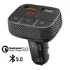 Bluetooth FM-трансмітер Promate SmarTune-2+ Bluetooth 5.0 USB QC 3.0 AUX/SD/USB Black (smartune-2+.black)