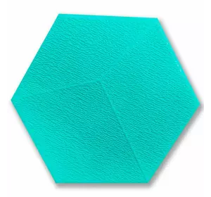 Декоративний самоклеючий шестикутник 3D ментол 200x230мм (1105) SW-00000745