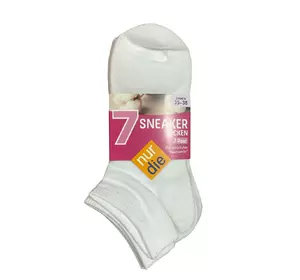 Жіночі шкарпетки Nur Die 487860 7 пар р. 35-38 Білий