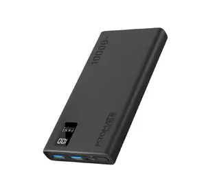 УМБ Promate Bolt-10Pro 10000 mAh USB-C 2xUSB-A Black (bolt-10pro.black)