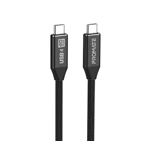Кабель Promate PrimeLinkC40-2M USB Type-C to USB Type-C 240W PD 2 м Black (primelinkc40-2m.black)