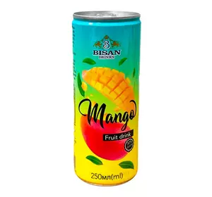 Напій безалкогольний соковмісний BISAN MANGO 250 мл