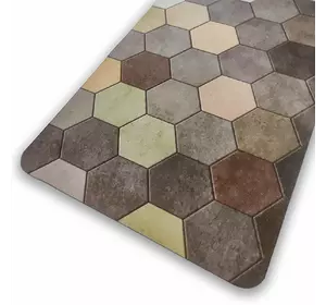 Вологопоглинаючий килимок шестикутники 40*60CM*3MM (D) SW-00001571