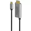 Кабель Promate HDMI-PD100 USB-C to HDMI/USB-C in 1.8 м (hdmi-pd100.grey)