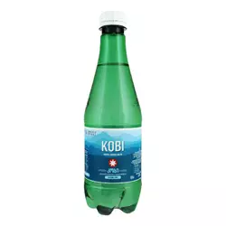 Вода мінеральна лікувально-столова газована KOBI 0.5 л пластикова пляшка