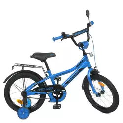 Велосипед дитячий PROF1 Y16313 16 дюймів синій
