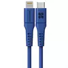 Кабель Promate PowerLink-300 USB-C to Lightning 3А 3 м Blue (powerlink-300.blue)