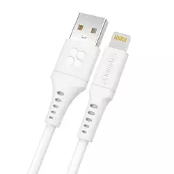 Кабель Promate PowerLink-Ai120 USB to Lightning 2.4А 1.2 м White (powerlink-ai120.white)
