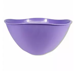 Миска салатниця «Хвиля» 5 л Plastic's Craft Фіолетовий