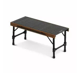 Розкладний стіл комбінований Naturehike NH21JU011, алюміній / бук