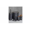 Набір аксесуарів для ванної кімнати Okyanus ELEGANCE ROUND Wooden OKY-486-3-S 5 шт чорний