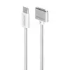 Кабель Promate MagCord-140PD USB Type-C to MagSafe 3 140W PD 2м White (magcord-140pd.white)