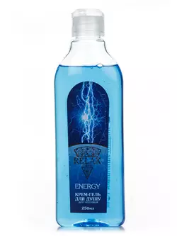 Крем-гель для душу Relax Energy з екстрактом льону і бавовни 250 мл