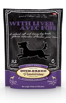 Ласощі для дорослих собак з печінкою Oven-Baked Tradition 227 г