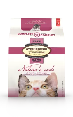 Беззерновий сухий корм для котів із свіжого м'яса курки Nature’s Code Oven-Baked Tradition 4,54 кг