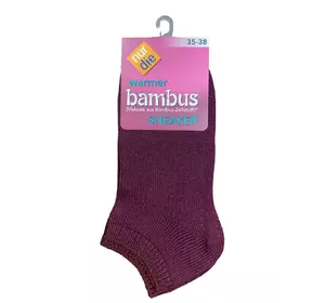 Жіночі шкарпетки Nur Die 490019 бамбукові короткі р. 35-38 Червоний