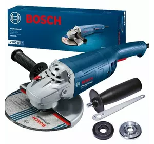 Болгарка Bosch Professional GWS 2200, 230 мм, 6500 об/хв
