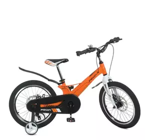 Велосипед дитячий PROF1 LMG18234 18 дюймів помаранчевий