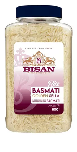 Рис Басматі Golden Sella Bisan 800 г