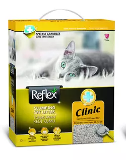 Бентонітовий наповнювач для котів свіжий аромат CLINIC Reflex 10 л
