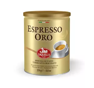 Кава мелена Espresso ORO SAQUELLA 250 г