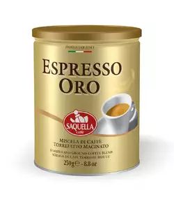 Кава мелена Espresso ORO SAQUELLA 250 г